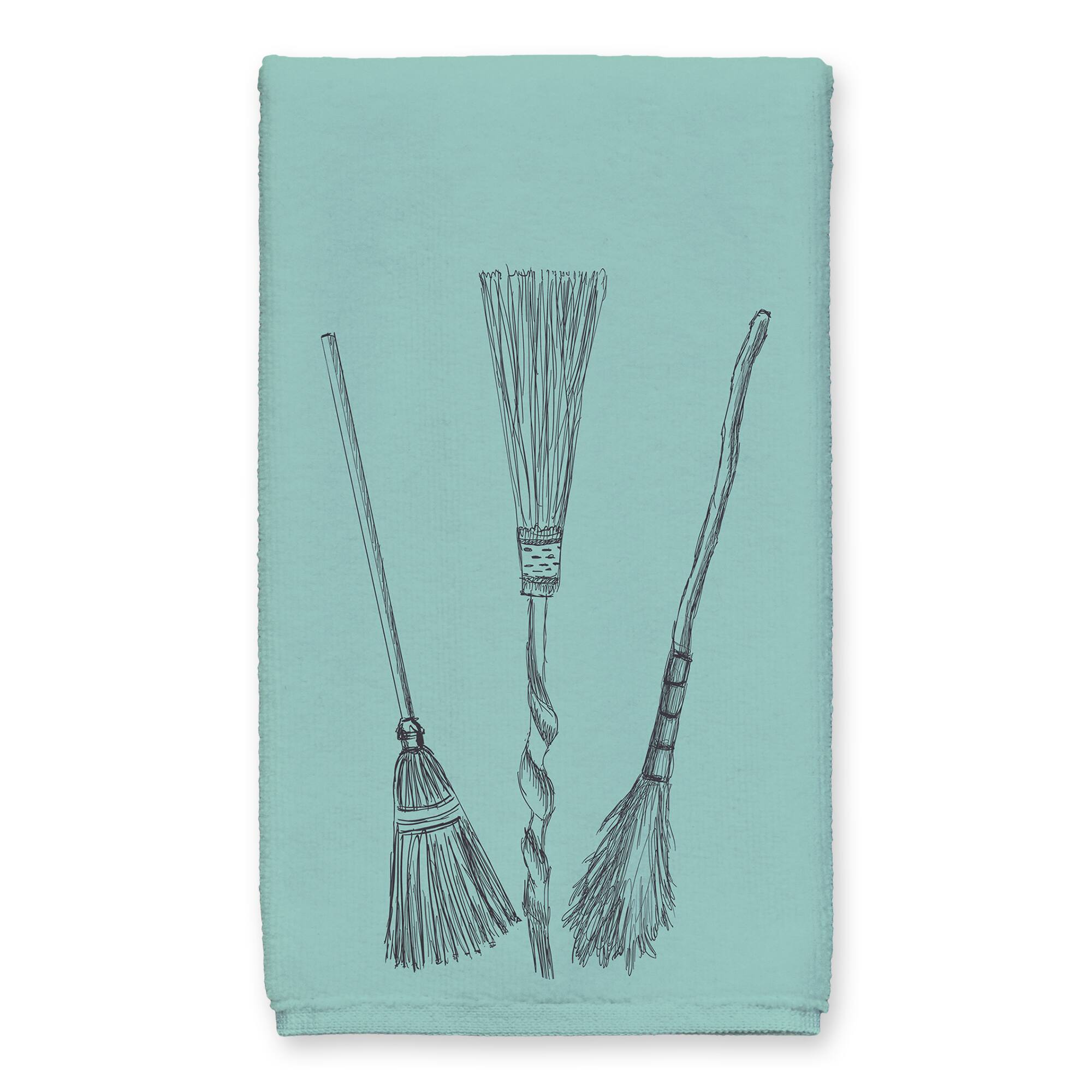 Witch in a Shoe Tea Towel Set